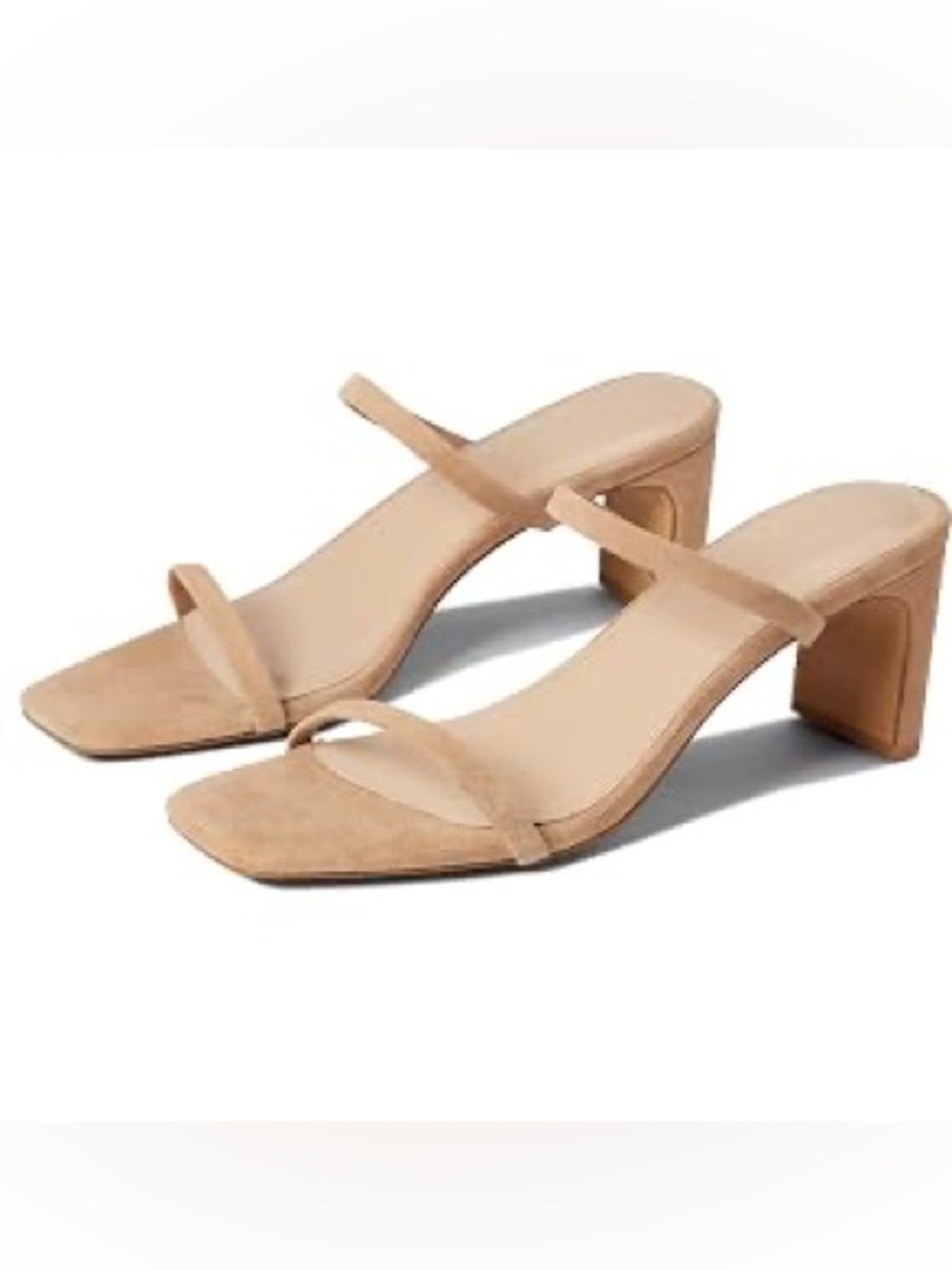 BRAND NEW Size 12 Faryl by Farylrobin Analisa Nude Natural Suede Heels